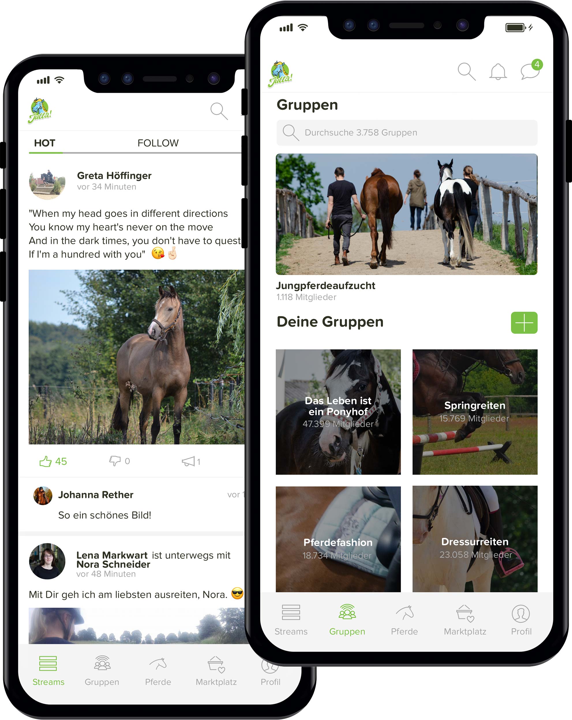 Streams and community