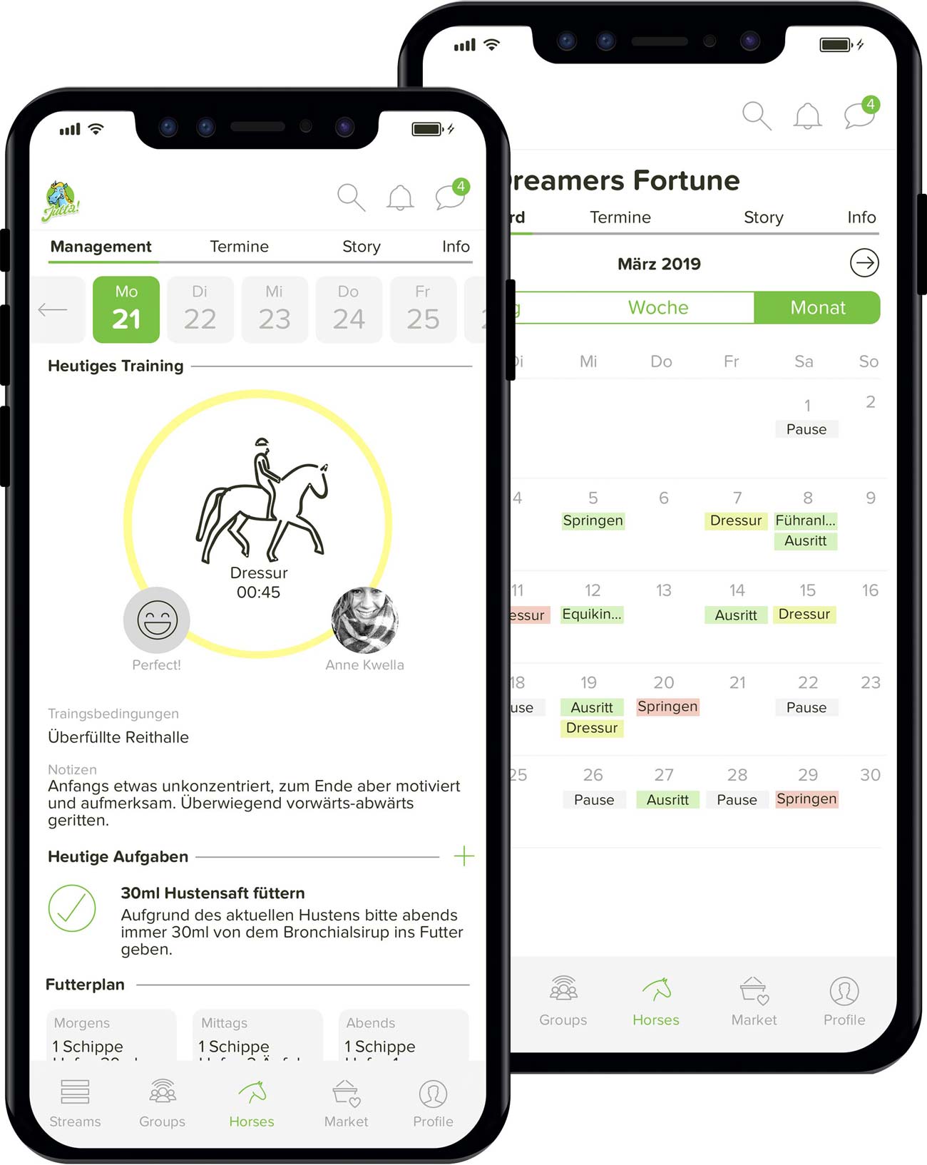 Training and appointments